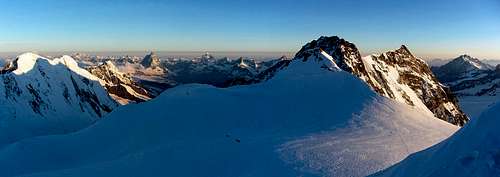 Dawn in the Swiss Alps