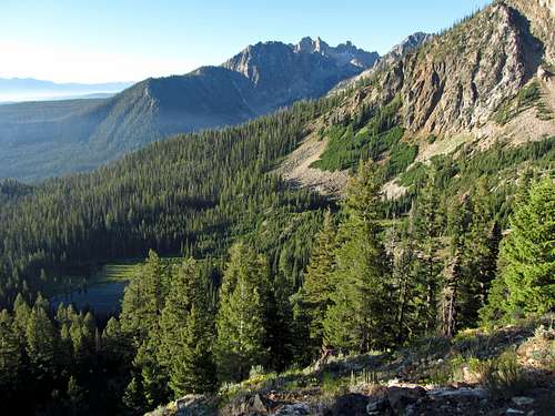 Thompson Peak Trail views
