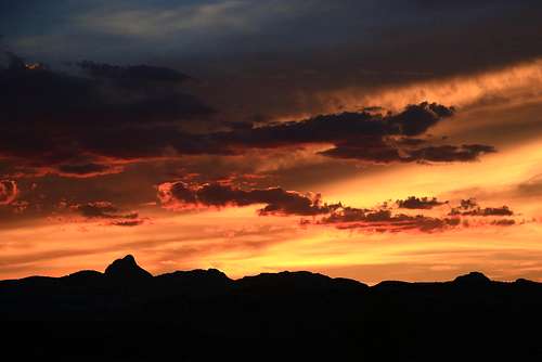 Sunset Over Capitol Reef