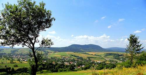 View from slope of Mount Żabia