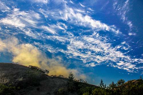 Sky above San Geronimo Ridge