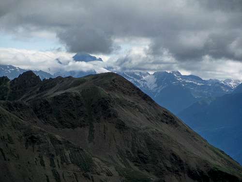 Toward Otztaler Alps