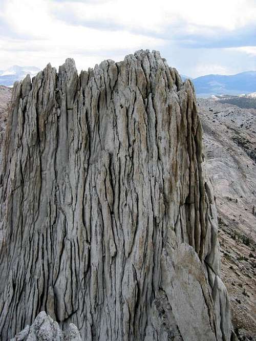 View of Matthes Crest's north...
