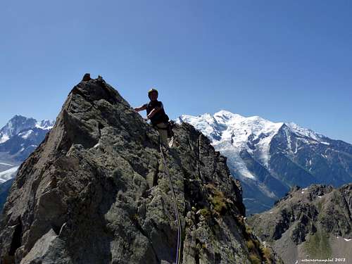 Aiguille de l'Index summit view