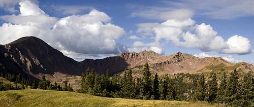 A view from Red Buffalo Pass