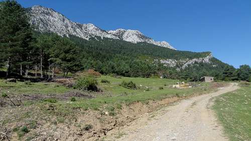 Panorama near Refugio del Ostachio