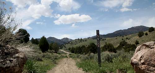 West Canyon Trail head