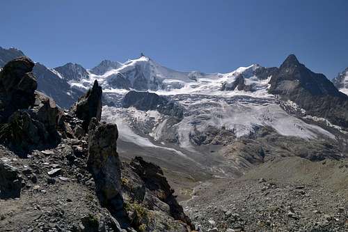 On Col de Milon (2990 m)