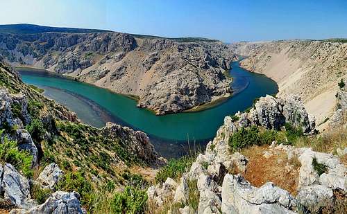 Canyon of River Zrmanja