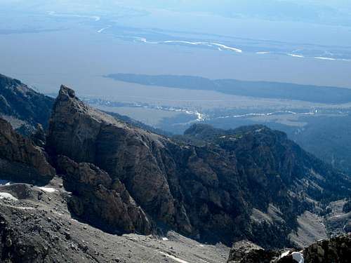 Disappointment Peak seen from the summit of the Middle Teton