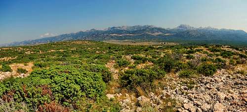 East part of Velebit