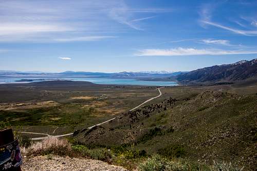 Mono Lake Basin and the Sierras