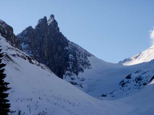 West Face of Mt. Robertson