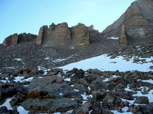 1/21/05: Above Chasm Meadows,...