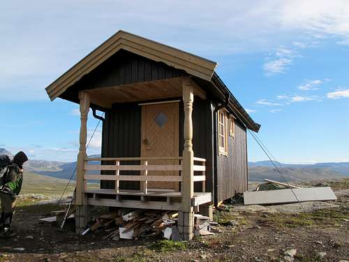 New hut at Gappo