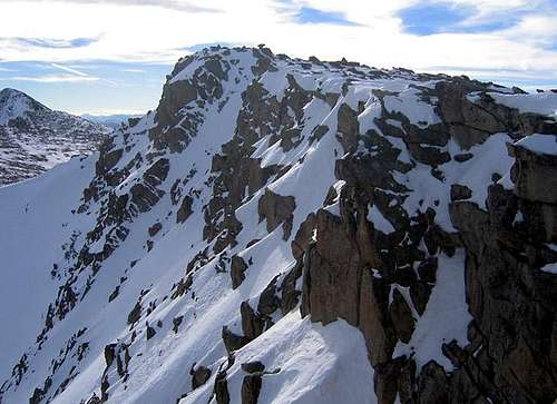 Summit Ridge from Summit Lake