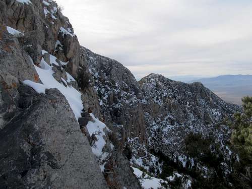 north side of the East Ridge