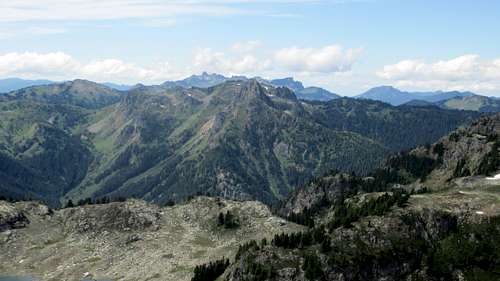 The View South From Yellow Aster Butte