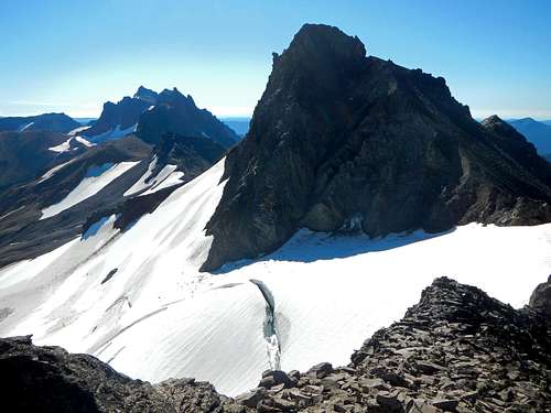 Ives Peak Above McCall Glacier