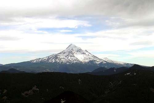 Mt. Hood from the Summit of...