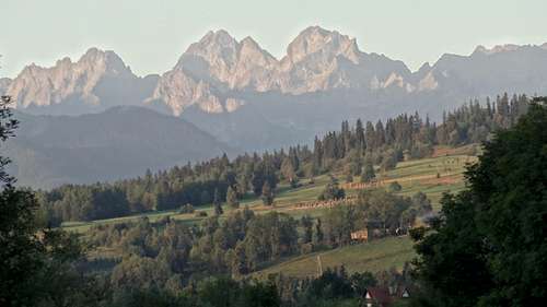 Tatras early morning views