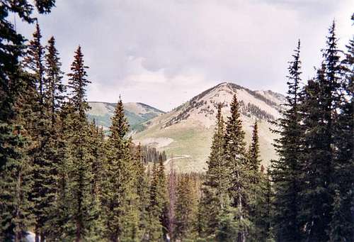 A view of Horsehead Peak.