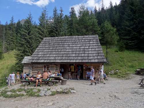 Hut in Strążycka Polana