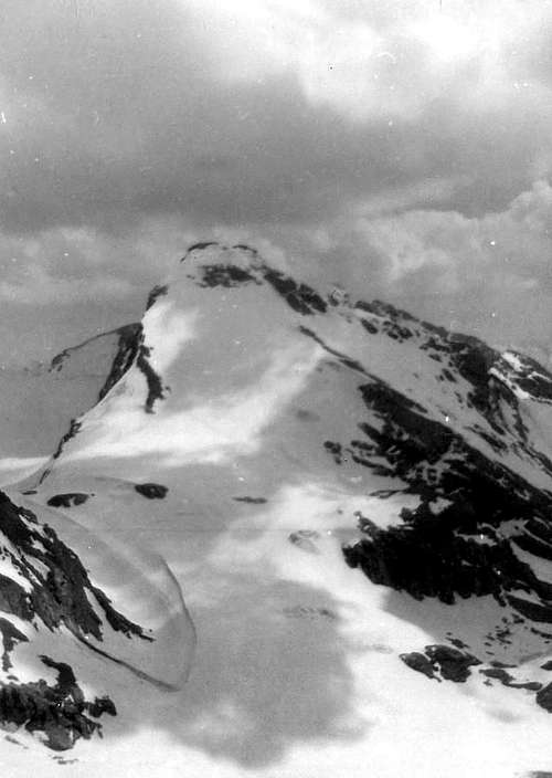 From Goletta Peak to Tsantelèina Point North Face 1976