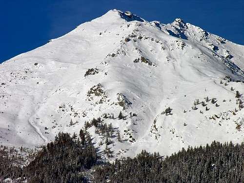 Il monte Saron (2681 m.)...