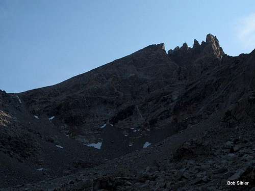 Dinwoody Peak from Titcomb Basin