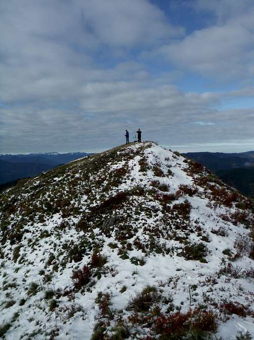 JordanH and Tom L on the summit