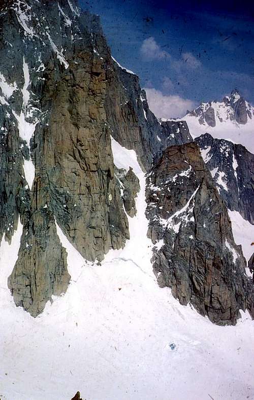 MOUNT BLANC Capuchins & Mount Blanc of Tacul 1967