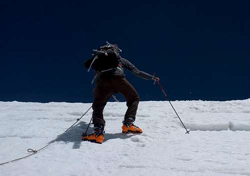 Muztagh Ata Climbing Ice Step