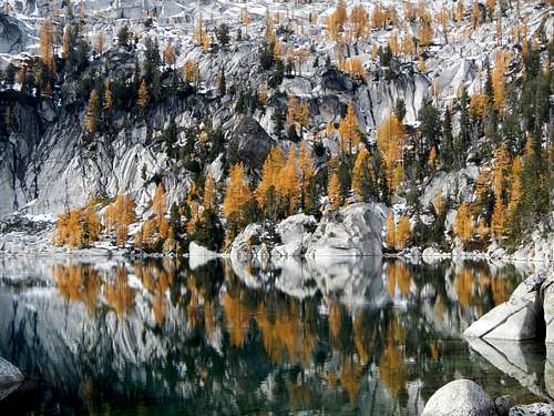 Lake Viviane Larches