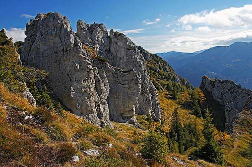 Along the ridge of Olseva