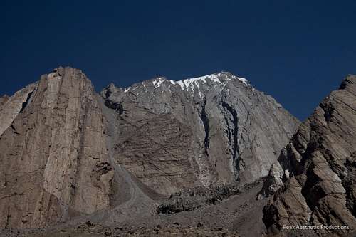 Unknown mountains along the Karakoram Highway
