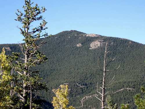 Chief Mountain from the summit