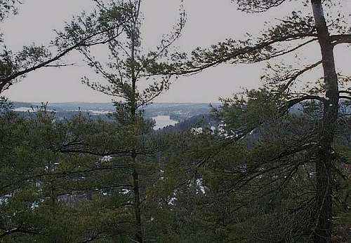 View from the top of Hooksett...