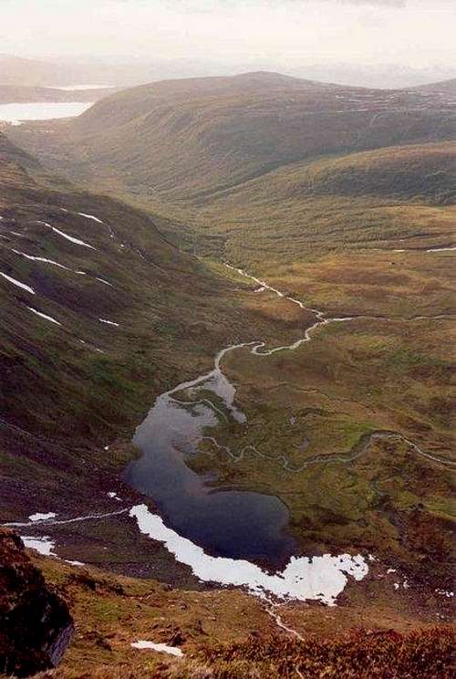 View of Tromsdalen from the...