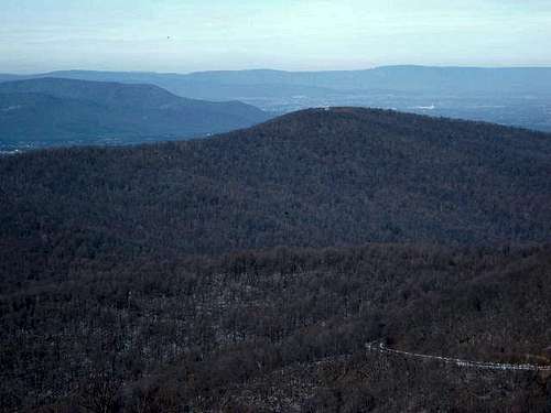 Dickey Hill (2,444') from the...