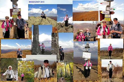 Our hikes in Bieszczady Mountains - 2013