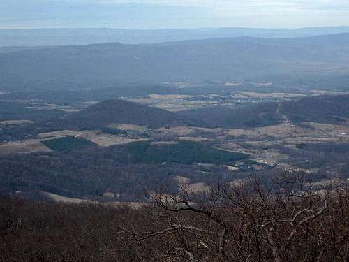 View of the Shenandoah Valley...
