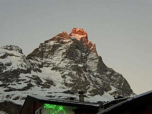 Matterhorn from Cervinia....
