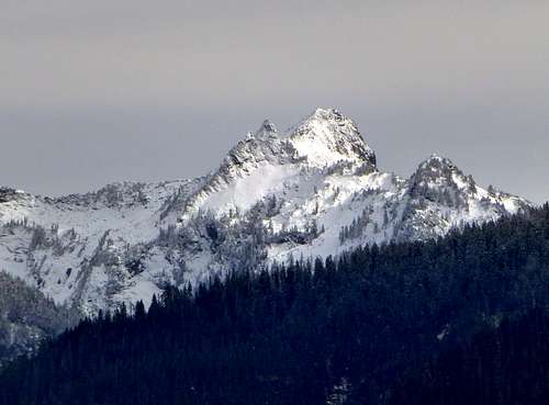 Salish Peak from Blue Mountain  11-6-13