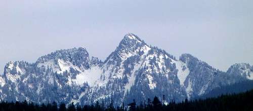 Fletcher Peak from Blue Mountain  11-6-13