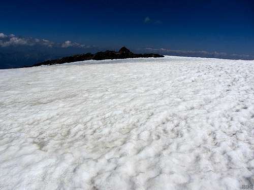 The big Gfallwand summit plateau