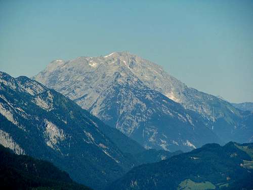 Hoher Göll in Berchtesgadener Alps