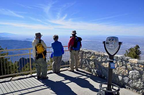 Sandia Peak summit
