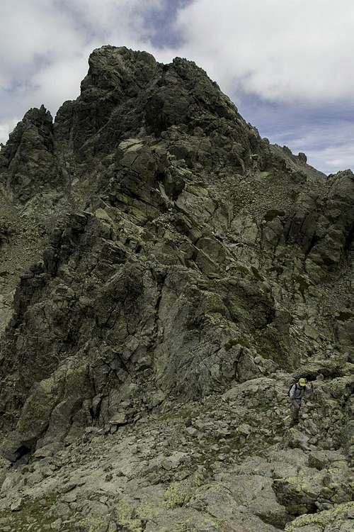 Monte d'Oro west ridge