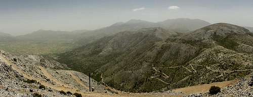 Summit View towards the Dikti Range